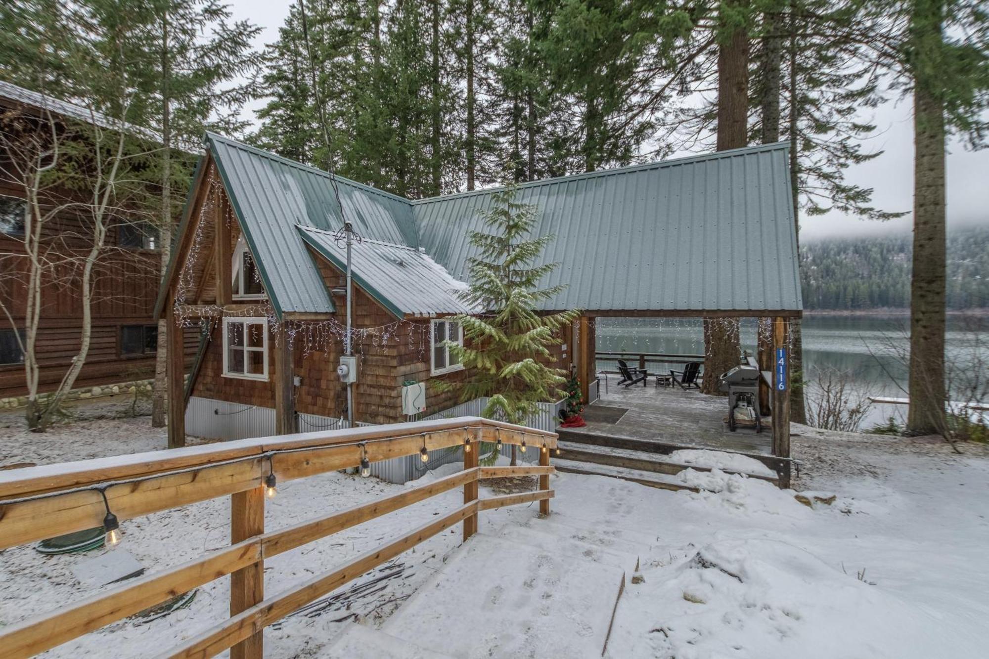 Doc Roy'S Legacy On Fish Lake By Nw Comfy Cabins ليفينورث المظهر الخارجي الصورة